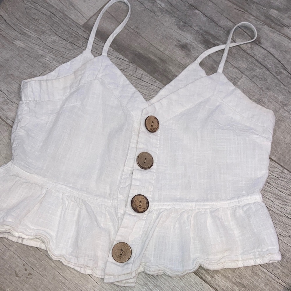 Shein canvas tank top. Size 2 and worn once!